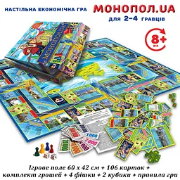 Настільна гра Монополія 82210 укр. мовою - мініатюра 2