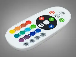 Конектор-контролер з ДУ для стрічки 220V, RGB - мініатюра 3