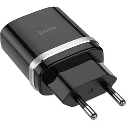 Зарядний пристрій Hoco C12Q Smart QC3.0 3A 18W black - мініатюра 2