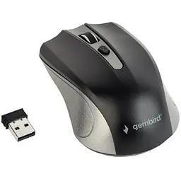 Мишка Gembird MUSW-4B-04-GB Black+Grey (MUSW-4B-04-GB)