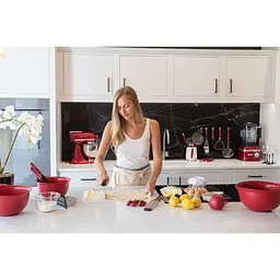 Набір мисок для змішування KitchenAid Universal червоний 3 шт. (KQG175OSERE) - мініатюра 6