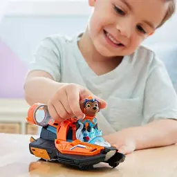 Рятувальний автомобіль - трансформер Paw Patrol Щенячий патруль. Мегакіно. з водієм Скай (SM17776/6450) - мініатюра 7