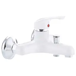 Змішувач для ванни Plamix Afina-009 white PM0565 Білий