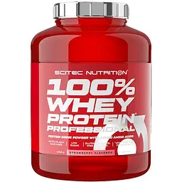 Протеїн Scitec Nutrition 100% Whey Protein Prof Полуниця 1.816 кг (5999100021525)