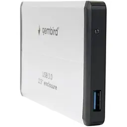 Зовнішня кишеня Gembird 2.5` USB 3.0 Silver (EE2-U3S-2-S) [124679] - мініатюра 2