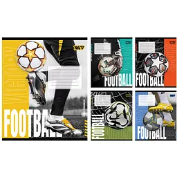 Набір зошитів Yes Football energy 18 аркушів у лінію 25 шт. (768797)