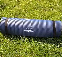 Килимок для йоги та фітнесу PowerPlay 4151 NBR Performance Mat Синій (183x61x1.2) (PP_4151_Blue_1.2cm) - мініатюра 6
