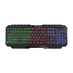 Клавіатура Xtrike ME KB-306 LED USB UA Black (KB-306UA)