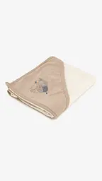 Рушник Unisex з кутком для малюка Ramel 319 80х90 см Бежевий (2000999332197)