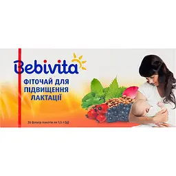 Фіточай Bebivita для підвищення лактації в пакетиках 20 шт. - мініатюра 3