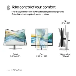Монітор HP S5 Pro 524pu (9D9V7AA) - мініатюра 8