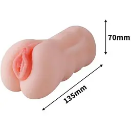 Мастурбатор-вагіна Mai Pocket Pussy Eva Flesh - мініатюра 2