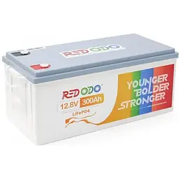 Акумулятор Redodo LiFePO4 12.8V 300Ah , 3840Wh, BMS 200A
