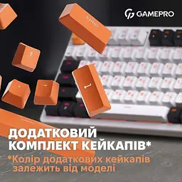 Клавіатура GamePro MK170B Outemu Red Hot-Swap RGB USB Black (MK170B) - мініатюра 15