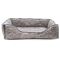 k&h Amazin` Kitty Lounge лежак для котів сірий 33.02x43.18 см