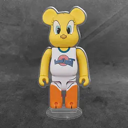 Акрилова колекційна фігурка Bearbrick Space Jam TWEETY - мініатюра 2