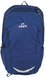 Рюкзак спортивний зі збільшенням об'єму та дощовиком Crivit 14+3L Синій