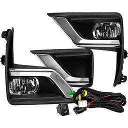 LED Протитуманні фари для Toyota Prado FJ150 2017-12V 6W з проводкою Комплект (TY-946LED-3)