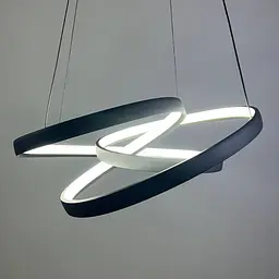 Підвісна Led люстра 7517/530BK - мініатюра 5