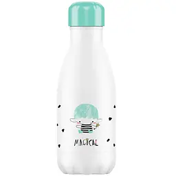 Термопляшка Miniland Kidbottle Pixie, 270 мл, білий з м'ятним