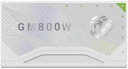 Блок живлення GameMax GM 800B 800W 80+ Bronze White (GM 800B WH Fully-modular New) - мініатюра 3