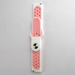 Ремінець Nike Sport 20 mm Watch Active / Galaxy S4 42 mm / Gear S2 / Xiaomi Amazfit White / Pink ( S