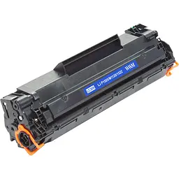 Картридж тон. WWM для HP LJ P1505/M1120/1522 аналог CB436A Black ( 2000 ст.) (LC36N) - мініатюра 2