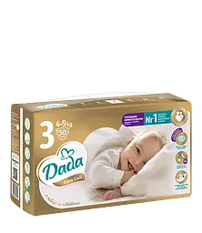 Підгузки Dada Extra Care 3 MIDI 4–9 кг 50 шт (ExtraCare3New)
