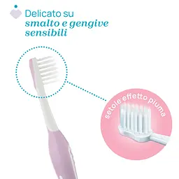 Зубна щітка Chicco для перших зубів, 6-36 міс. рожева (12081.00) - мініатюра 3