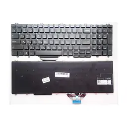 Клавиатура ноутбука Dell Latitude 5500/5501, Precision 3501/3540/3541 черная UA (A46188)