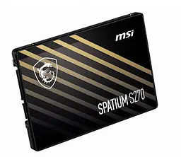 SSD диск 240GB MSI Spatium S-270 2.5 SATAIII 3D TLC 6 Гб/с - мініатюра 1