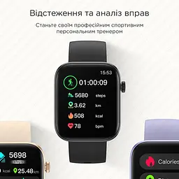 Смарт-годинник Colmi p71 black - мініатюра 9