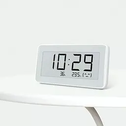 Годинник-термогігрометр Xiaomi MiJia Temperature and Humidity Monitor Clock (LYWSD02MMC / BHR4660CN) - мініатюра 3