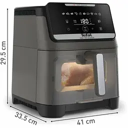 Мультипіч Tefal Easy Fry Silence XXL 1800 Вт темно-сіра (EY846HE0) - мініатюра 5