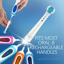 Змінні насадки для електричної зубної щітки Oral-B 4 шт., підходять для Precision Clean, Advance Power та ін. - мініатюра 11