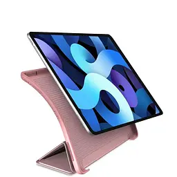 Чохол-книжка BeCover Tri Fold Soft TPU Silicone для Apple iPad Air 11" M2/M3 2024/2025 Pink (711410) - мініатюра 3