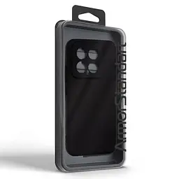 Чехол-накладка для смартфона Xiaomi 14, противоударный, силиконовый, термополиуретановый (ТПУ), с защитой камеры и корпуса, черный, защита всего корпуса, ArmorStandart (ARM72979) - мініатюра 5