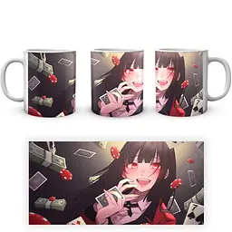 Кухоль GeekLand Шалений азарт Kakegurui Юмеко Джабамі KI.02.29 330 мл білий - мініатюра 4