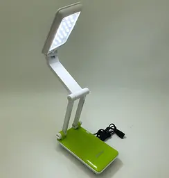LED-лампа трансформер 30 см сенсорна світлодіодна 2 W настільна акумуляторна 800 mAh TOPWELL 1019 зелена - мініатюра 5