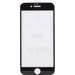 Захисне скло Toto 5D Cold Carving Tempered Glass iPhone 6/6s Black - мініатюра 2