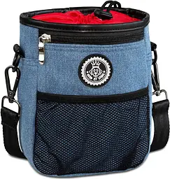 Сумка для ласощів собак Hund ist König VBT2006 Blue
