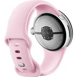 Смарт-годинник Google Pixel Watch 3 41mm Matte Polished Silver/Rose Quartz Band [127990] - мініатюра 4