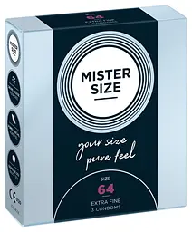 Презервативи Mister Size 64, 3 шт - мініатюра 2