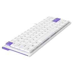 Клавіатура Ajazz NKL61 Wired Red Switch White Purple - мініатюра 2