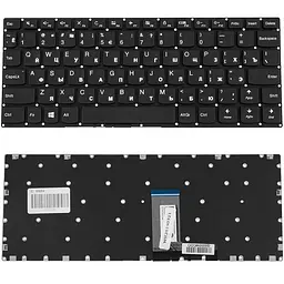 Клавіатура для ноутбука LENOVO (IdeaPad 310S-11IAP series) rus, black, без фрейма - мініатюра 2
