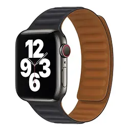 Магнітний ремінець Magnetic Soft Touch Apple Watch 41/Watch 40/Watch 38mm Black (37190_3610689)
