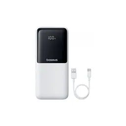 Батарея універсальна Baseus Lipow 20000mAh 22,5W PD, QC/3.0, White (P10079102213-00) - мініатюра 5