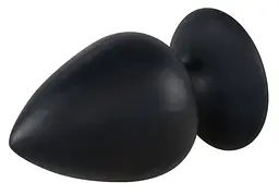 Анальна пробка Orion Black Velvets Butt Plug Extra 14 см (чорний) - мініатюра 4