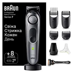 Тример Braun BT 7420 для бороди та вусів (6907793) - мініатюра 3