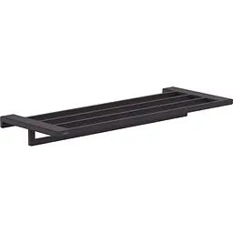 Полиця з тримачем для рушників Hansgrohe AddStoris 63.0/64.8 x 24.8 см Matt Black 41751670, Чорний матовий